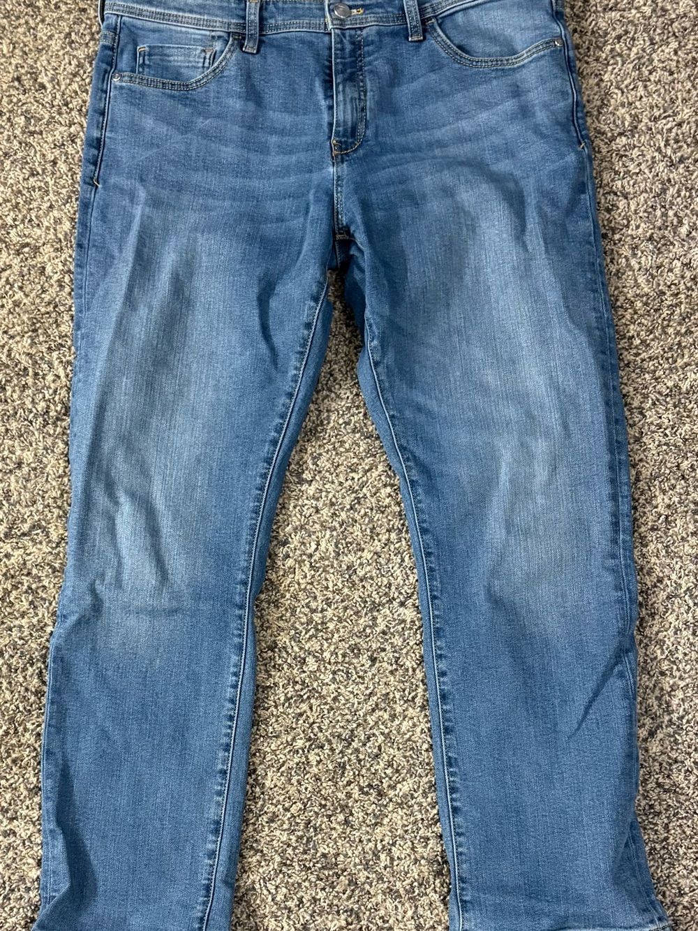 Pilcro Women's Boot Cut Jeans in Medium Blue Wash